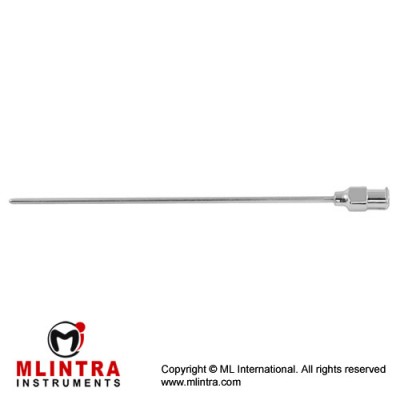 Menghini Liver Puncture Needle For Blind Lever Puncture - With Stopping Needle Stainless Steel, Needle Size Ø 1.8 x 168 mm 